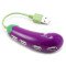 USB хаб GEMBIRD UH-004 Eggplant