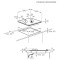 Варильна поверхня газова ELECTROLUX GPE363RBV