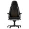 Крісло геймерське NOBLECHAIRS Icon Black/Gold (GAGC-102)