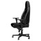 Крісло геймерське NOBLECHAIRS Icon Black/Platinum (GAGC-086)