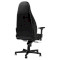 Крісло геймерське NOBLECHAIRS Icon Black/Platinum (GAGC-086)