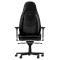 Крісло геймерське NOBLECHAIRS Icon Real Leather Black (GAGC-090)