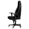 Крісло геймерське NOBLECHAIRS Icon Real Leather Black (GAGC-090)