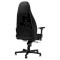 Крісло геймерське NOBLECHAIRS Icon Real Leather Black (GAGC-090)