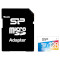Карта пам'яті SILICON POWER microSDXC Elite Colorful 128GB UHS-I Class 10 + SD-adapter (SP128GBSTXBU1V21SP)