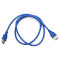 Кабель-подовжувач POWERPLANT USB3.0 AM/AF Blue 1м (CA911134)