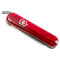 Швейцарський ніж VICTORINOX Classic SD Transparent Red (0.6223.T)