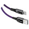 Кабель BASEUS C-shaped Light Intelligent Power-Off Cable for Lightning 1м Purple (CALCD-05)