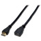 Кабель-подовжувач DIGITUS HDMI v1.4 3м Black (AK-330201-030-S)