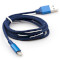 Кабель VINGA USB2.0 AM/Apple Lightning Blue 1м (VCPDCLNB21B)