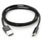 Кабель VINGA USB2.0 AM/CM Black 1м (VCPDCTCNB1BK)