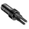 Автомобільний зарядний пристрій BASEUS Small Screw Type-C PD + USB Quick Charge 36W Black w/Type-C to Lightning cable (TZXLD-01)