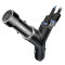 Разветвитель прикуривателя BASEUS Y-Type Car Charger Dual USB w/Cigarette Lighter Extender 3.1A Black (CCALL-YX01)