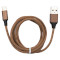 Кабель VINGA USB2.0 AM/CM Brown 1м (VCPDCTCNB21BR)