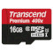 Карта памяти TRANSCEND microSDHC Premium 16GB UHS-I Class 10 (TS16GUSDCU1)