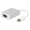 Адаптер MACALLY Mini DisplayPort - VGA White (MD-VGA-4K)