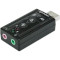 Внешняя звуковая карта MANHATTAN USB 3D 7.1 Surround (152341)