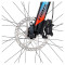 Электровелосипед TRINX X1E Lite 26" Matt Black/Red/Blue (250W)