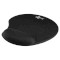 Килимок для миші GOOBAY Ergonomic Mousepad Black (77604)