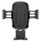 Автотримач для смартфона з бездротовою зарядкою BASEUS Wireless Charger Gravity Car Mount Black (WXYL-A01)