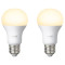 Розумна лампа PHILIPS HUE White E27 9Вт 2700K 2шт (929001137062)