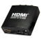 Конвертер відеосигналу POWERPLANT AV - HDMI v1.3 Black (CA911479)