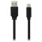Кабель CANYON UC-4 Charge & Data USB-A to USB-C 1м Black (CNE-USBC4B)