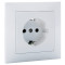 Розетка электрическая SVEN Comfort SE-60021P White (07100003)