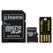Карта пам'яті KINGSTON microSDXC Mobility Kit 64GB Class 10 + USB-cardreader/SD-adapter (MBLY10G2/64GB)