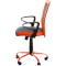 Крісло офісне HOME4YOU Leno Gray/Orange (27783)