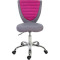 Крісло офісне HOME4YOU Poppy Gray/Pink (38152)