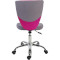 Кресло офисное HOME4YOU Poppy Gray/Pink (38152)
