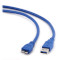 Кабель CABLEXPERT USB3.0 AM/Micro-BM Blue 3м (CCP-MUSB3-AMBM-10)