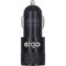 Автомобильное зарядное устройство ERGO 2xUSB-A, 2.1A Black (ECC-221)