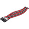 Комплект кабелей для блока питания 1STPLAYER ATX 24-pin/EPS 8-pin/PCIe 6+2-pin Black/Red