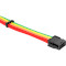 Комплект кабелей для блока питания 1STPLAYER ATX 24-pin/EPS 8-pin/PCIe 6+2-pin Rainbow