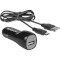 Автомобильное зарядное устройство DEFENDER UCC-12 1xUSB-A, 5V/1A Black w/Micro-USB cable (83590)