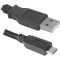 Зарядний пристрій DEFENDER UPC-23 2xUSB-A, 5V/2.1A Black w/Type-C cable (83583)