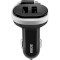 Автомобильное зарядное устройство ACME CH106 2-ports USB Car Charger 3.1A Black w/Micro-USB cable (504832)