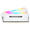 Модуль пам'яті CORSAIR Vengeance RGB Pro White DDR4 3200MHz 16GB Kit 2x8GB (CMW16GX4M2C3200C16W)