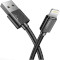 Кабель T-PHOX Nets T-L801 USB to Lightning 1.2м Black
