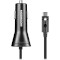 Автомобільний зарядний пристрій MODECOM Royal 1xUSB-A, QC3.0 Black w/USB-C cable (ZT-MC-KULC-02)