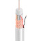 Коаксиальный кабель с питанием DIALAN 3С2V CU 0.50mm + 2x0.5 power 100м Gray