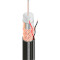 Коаксиальный кабель с питанием DIALAN RG59 0.8 CU + 2x0.50 power 305м Black