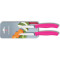 Ніж кухонний для овочів VICTORINOX SwissClassic Plain Pink 80мм 2шт (6.7606.L115B)
