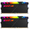 Модуль пам'яті GEIL EVO X II Stealth Black DDR4 3200MHz 16GB Kit 2x8GB (GEXSB416GB3200C16ADC)