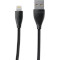 Кабель MAXXTER USB2.0 AM/Apple Lightning Black 1м (UB-L-USB-01BK)