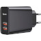Зарядное устройство BASEUS Adaptor Speed Dual QC3.0 Black (CCFS-E01)