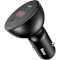 Автомобільний зарядний пристрій BASEUS Shake-head Digital Display Black (CCALL-YT01)