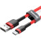 Кабель BASEUS Cafule USB for Type-C 3м Red (CATKLF-U09)